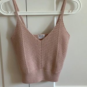 Cotton On Blush Pink Tank Top Blouse